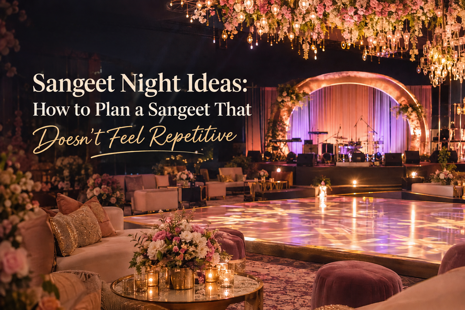 Sangeet Night Ideas: How to Plan a Sangeet That Doesn’t Feel Repetitive