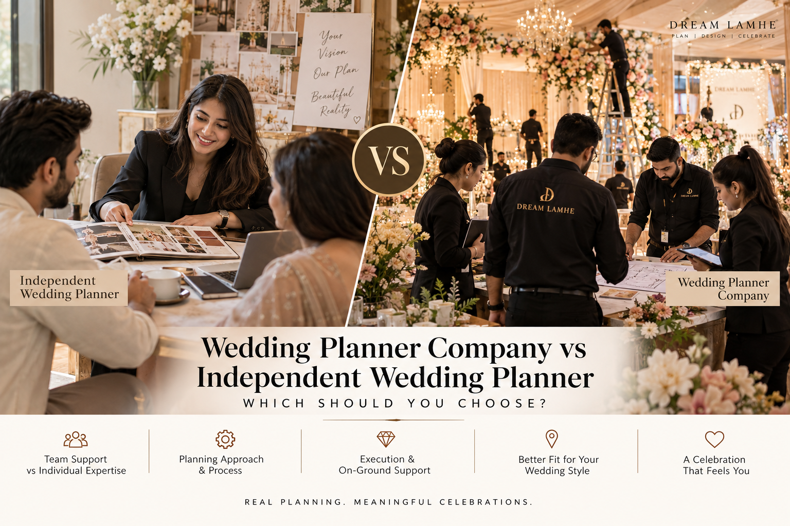 Wedding Planner Company vs Independent Wedding Planner: Which Should You Choose?